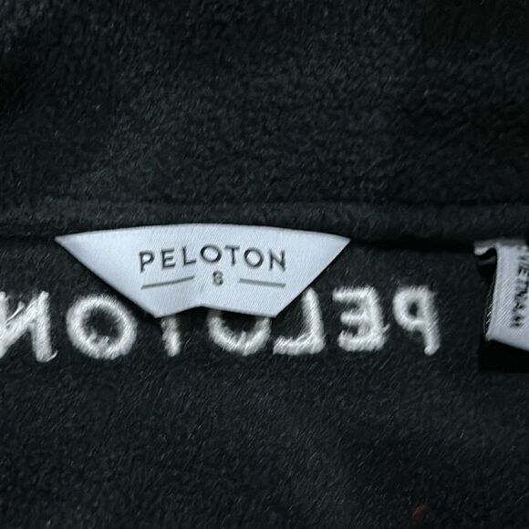 Peloton Women’s Black 1/4 Zip Black Fleece Jacket - Picture 6 of 9